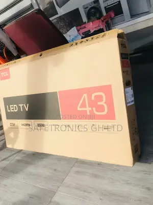Led HDR 43 Inches TCL S5400A Black Glossy Electric Tv