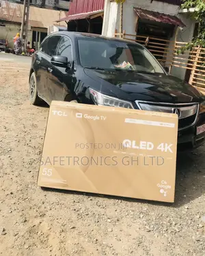 Qled C645 50 Inches  TCL Glossy Led Black Electric Tv