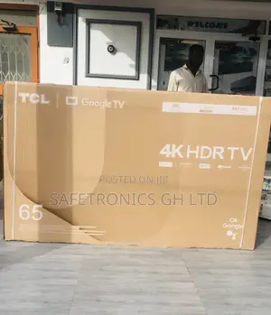 65 Inches Black P635 TCL Glossy Qled Electric Smart Tv