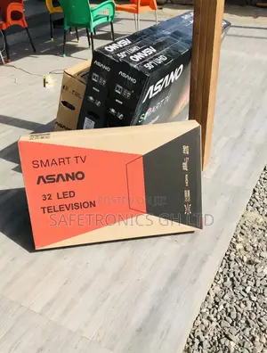 Smart 32 Inches Asano Glossy Led Black Electric Tv