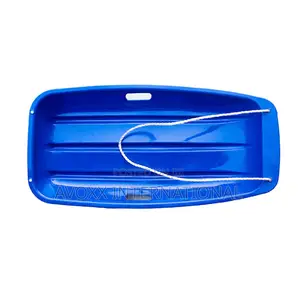Saucer Sled , Plastic Snow Sled For Kids Adults - 4 Pieces