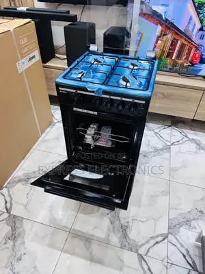 Chigo Gas Cooker Oven Grill 4burner 50-50