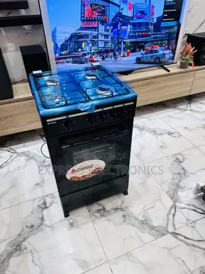 Stainless Steel Gas Cooker Oven Grill 4burner 50/50