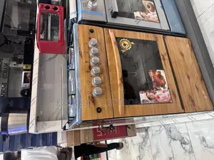 Furnace Wooden Like Gas Cooker Oven 4burner 50/50