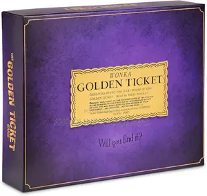 Buffalo Games - Willy Wonka's The Golden Ticket Game