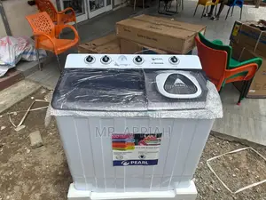 Electric 15kg Pearl Semi-Automatic Washing Machine.