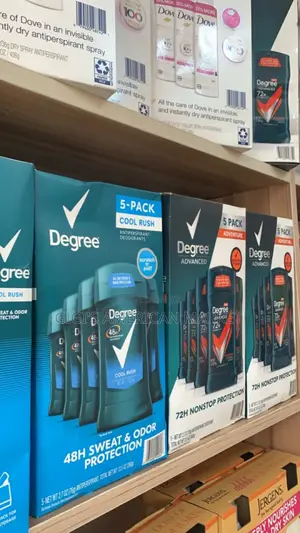 Degree 5pck Antiperspirant Deodorant. 72/48hrs Protection.