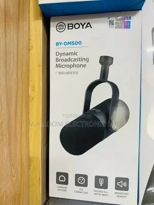 Brand New Boya Dynamic Broadcast Microphone.