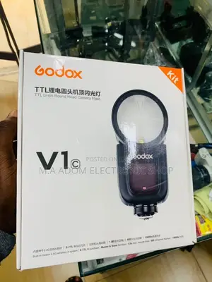 Long Lasting Godox Round Head Camera Flash.