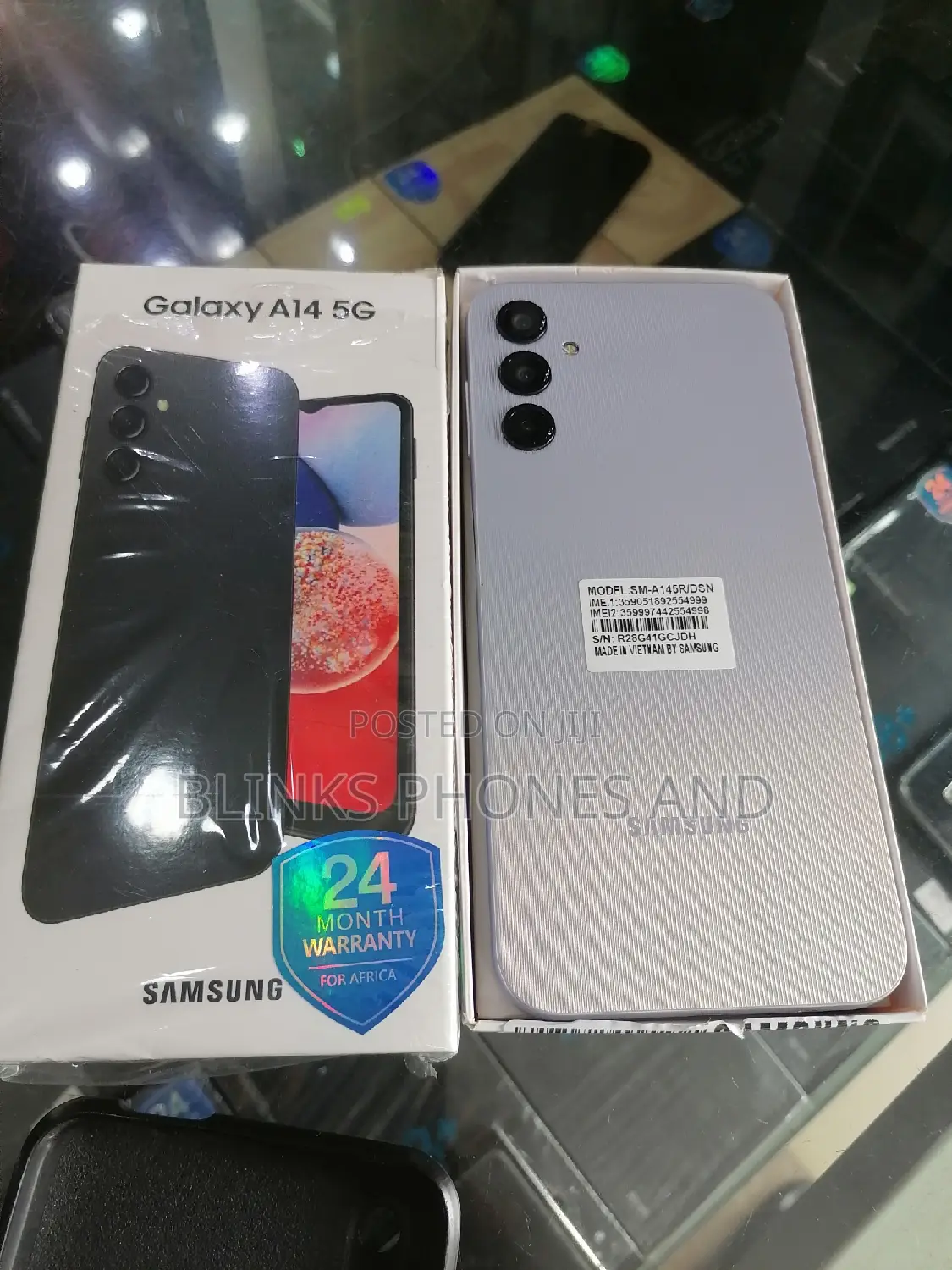 New Samsung Galaxy A14 5G 64 GB Purple