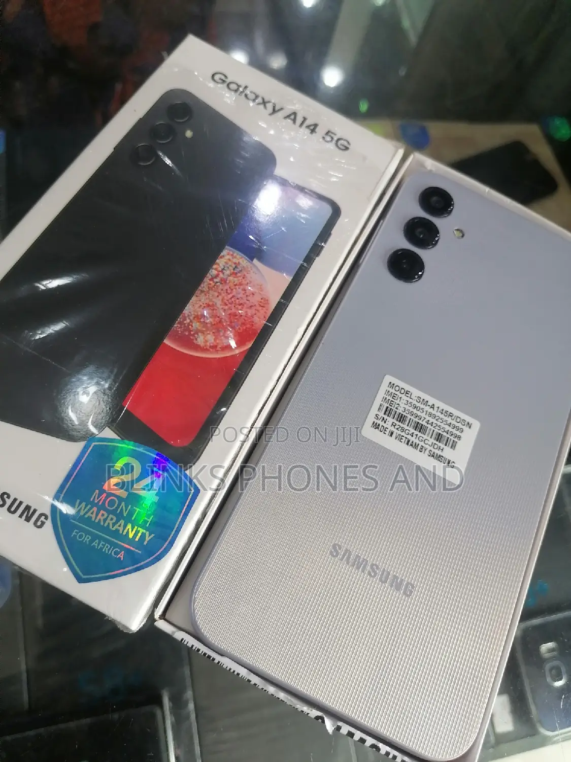 New Samsung Galaxy A14 5G 64 GB Purple