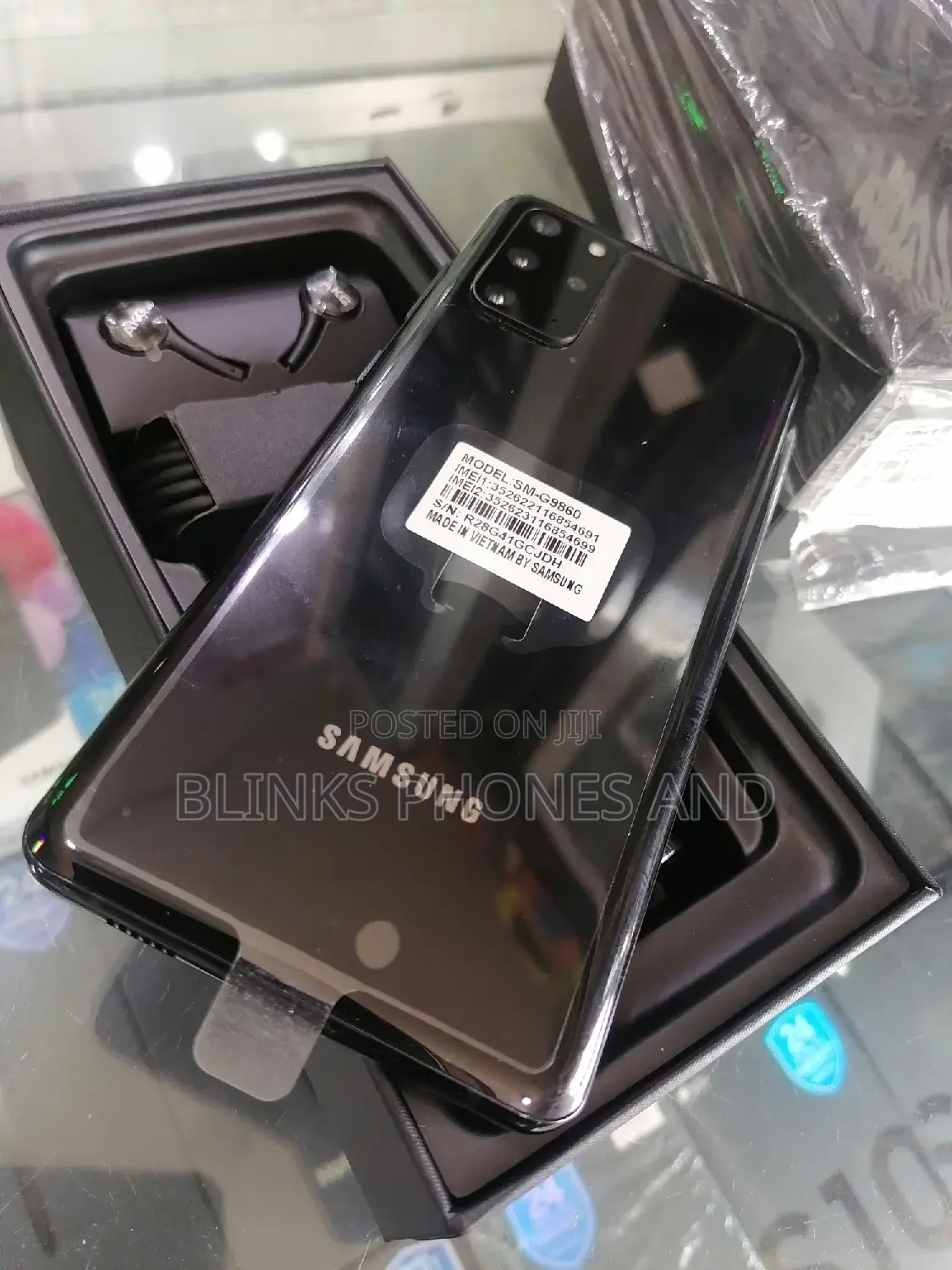 New Samsung Galaxy S20+ 128 GB Black
