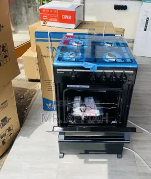 Chigo 50x50 4 Gas Automatic Ignition Oven and Grill(Black).