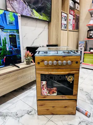 Available Now Wooden Grill 4burner Oven Grill