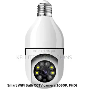 New Bulb CCTV Camera With Android, IOS App
