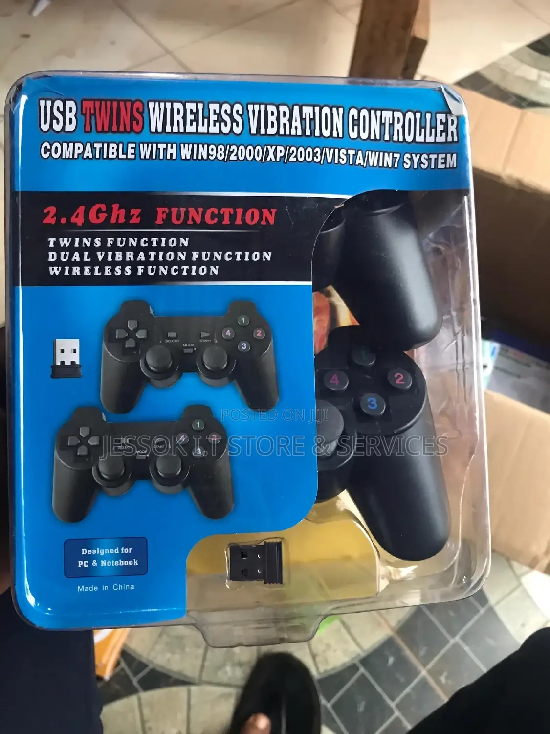 Wireless Gamepad Double for Computer