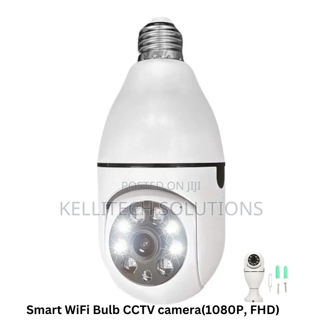 Wifi Bulb Camera , Android and Ios Support