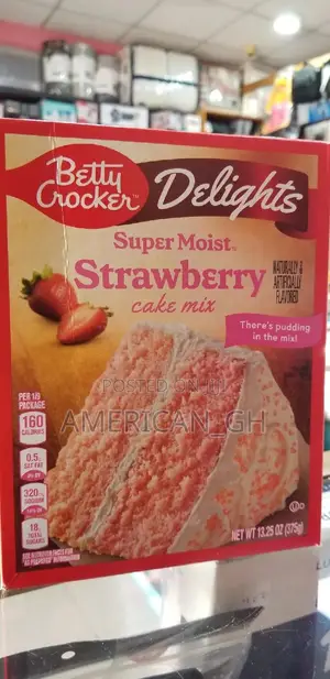Betty Crocker Strawberry Cake Mix