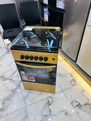 Free Standing Gas Cooker Oven Grill 4burner 50/50