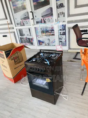 Quality Yet Affordable Volcano 50x50 4 Gas + Oven(Brown).