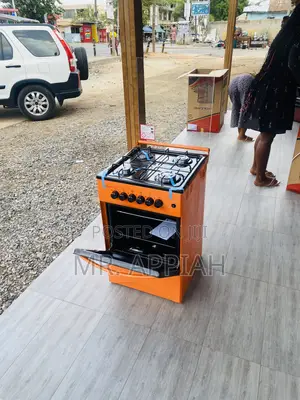 Newly in Stock Volcano Oven and Gray 4 Gas Burner(Orange).