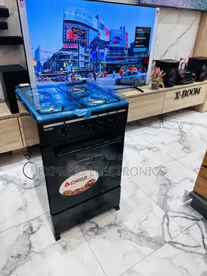 4burner Gas Chigo Best Sale 50/50 Black