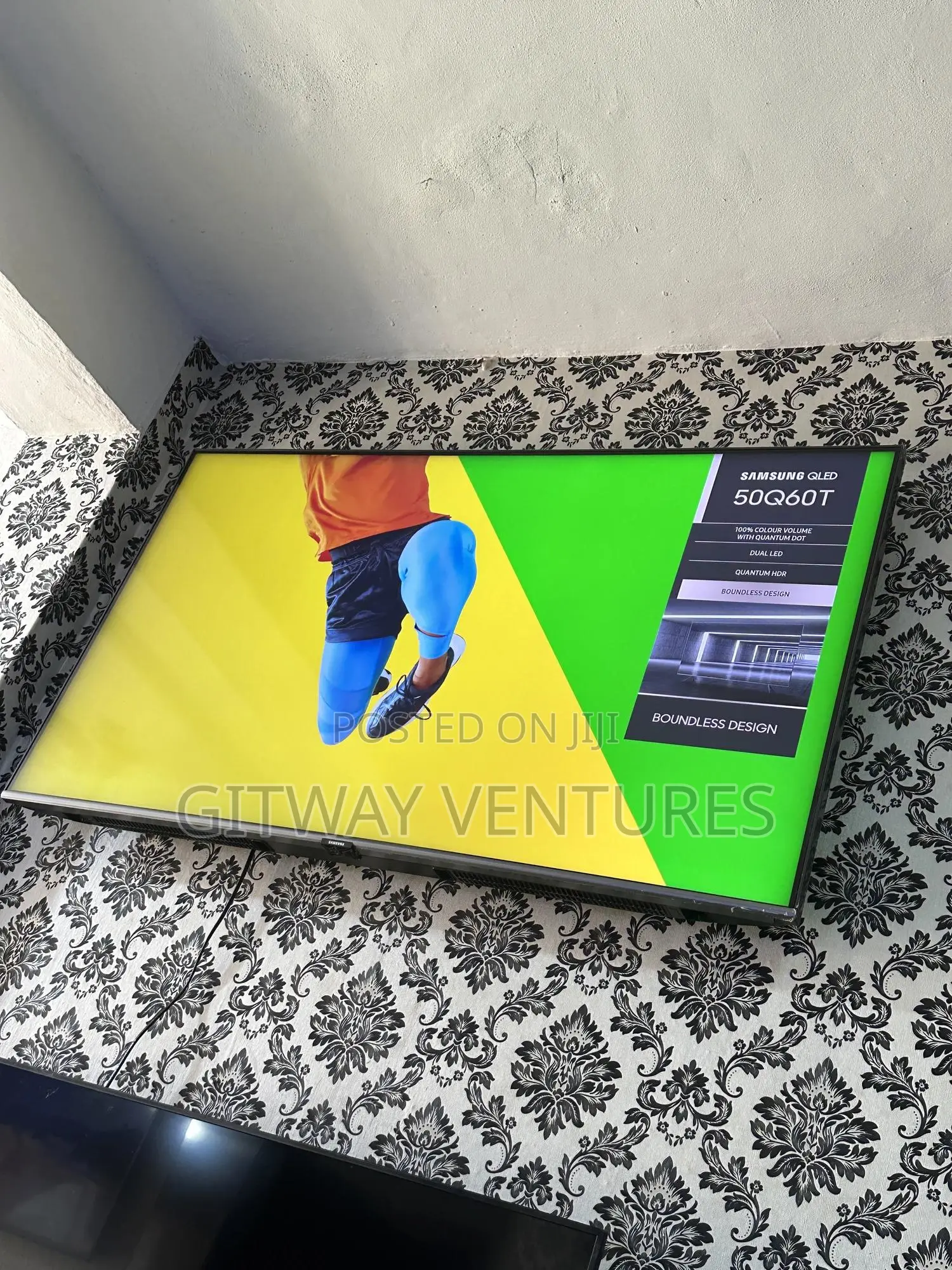 Samsung Qled 50inches Quantum Display Smart Bluetooth Tv