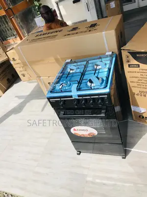 Oven With Grill Chigo 4 Gas Cooker Automatic Ignition 50x50