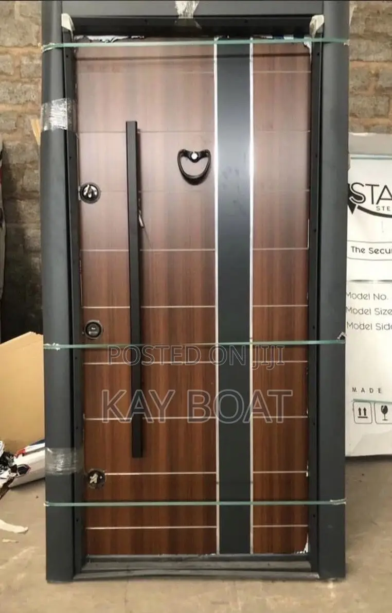 A Secured Metal Door