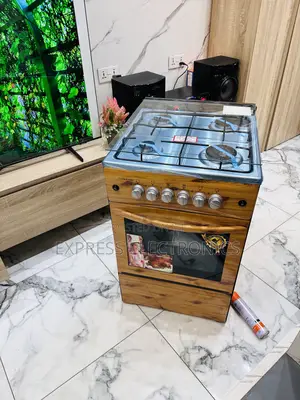 Fabulous Job Volcano Gas Wooden Like 4burner Oven Grill