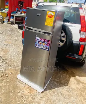 Durable Pearl PF-250 Double Door Electric Fridge(Gray).