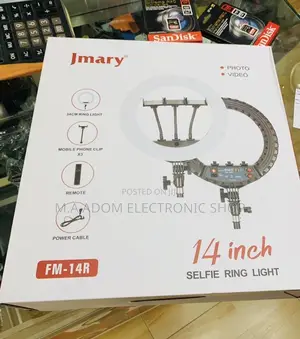 High Quality Jmary 14 Inch Photo and Video Selfie Ring Light