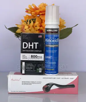 Baldness and Hairline Set- Kirkland Foam +Roller + DHT Block