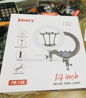 Sealed in Box Jmary 14 Inch Photo and Video Selfie Ringlight