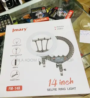 Newly in Stock Jmary 14” Photo and Video Selfie Ringlight