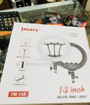 Authentic Jmary 14” Photo and Video Selfie Ringlight.