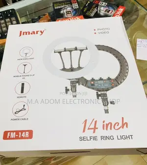 Authentic Jmary 14 Inch Photo and Video Selfie Ringlight.