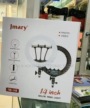 Well Design Jmary 14” Photo and Video Selfie Ringlight.
