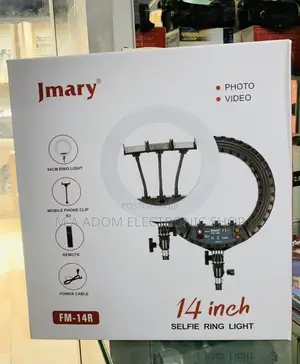 Sleek Design Jmary 14 Inch Photo and Video Selfie Ringlight.