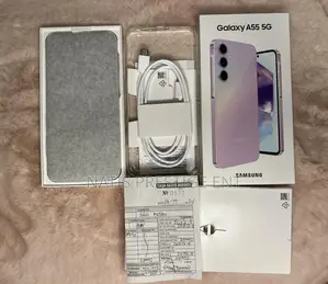 New Samsung Galaxy A55 256 GB Purple
