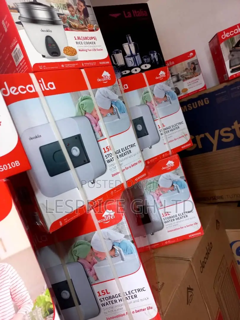 Energy Saving ~Decakila 15L Water Heater