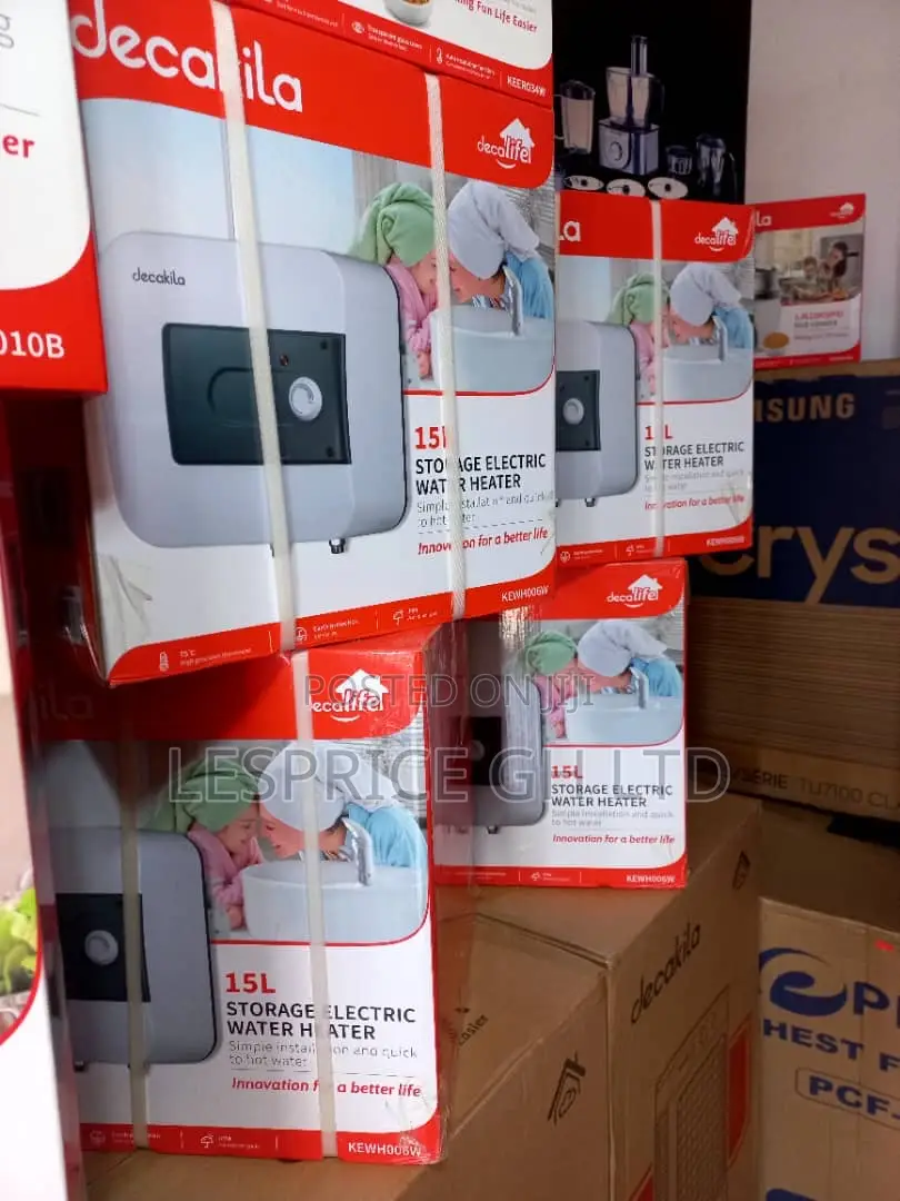 Choose Quality ~Decakila 15L Water Heater
