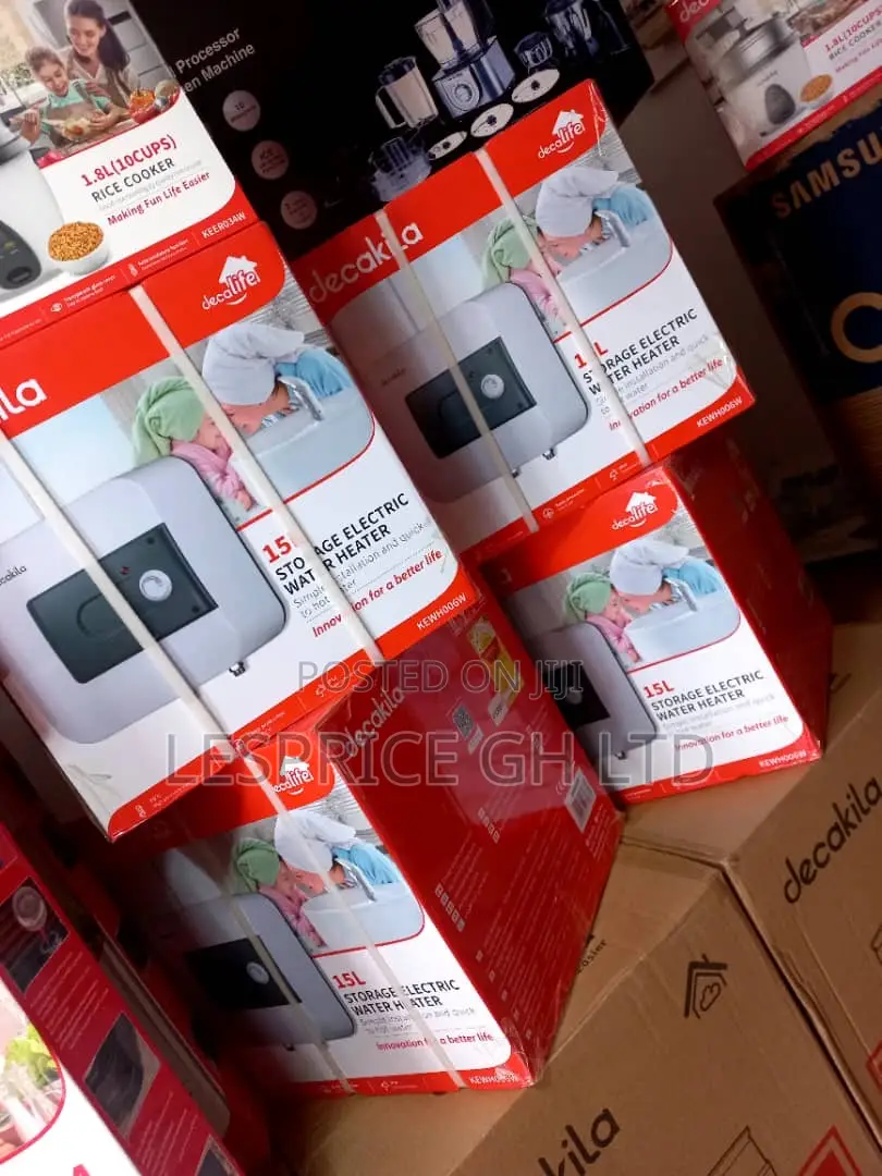 Durable ~Decakila 15L Electric Water Heater