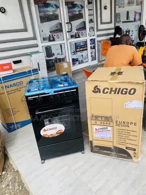 Durable and Affordable Chigo 50x50 4 Gas Cooker.