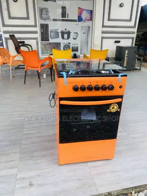 Well Design Volcano 50x50 4 Gas Burner With Oven and Grill.