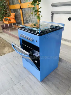 Shop Affordable Volcano 50x50 4 Gas Burner With Oven(Blue).