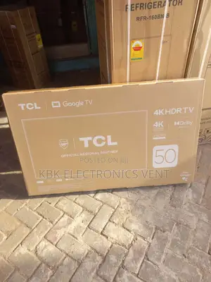 Tcl 50" Smart Android Uhd Satellite Digital Tv