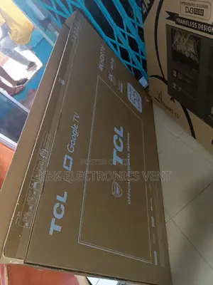 TCL 55" Smart Android Uhd Flameless Digital Led Tv