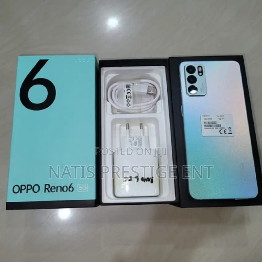 New Oppo Reno6 5G 128 GB Blue