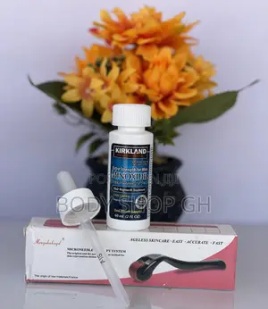 Beard and Hairline Set - Kirkland Minoxidil + Derma Roller